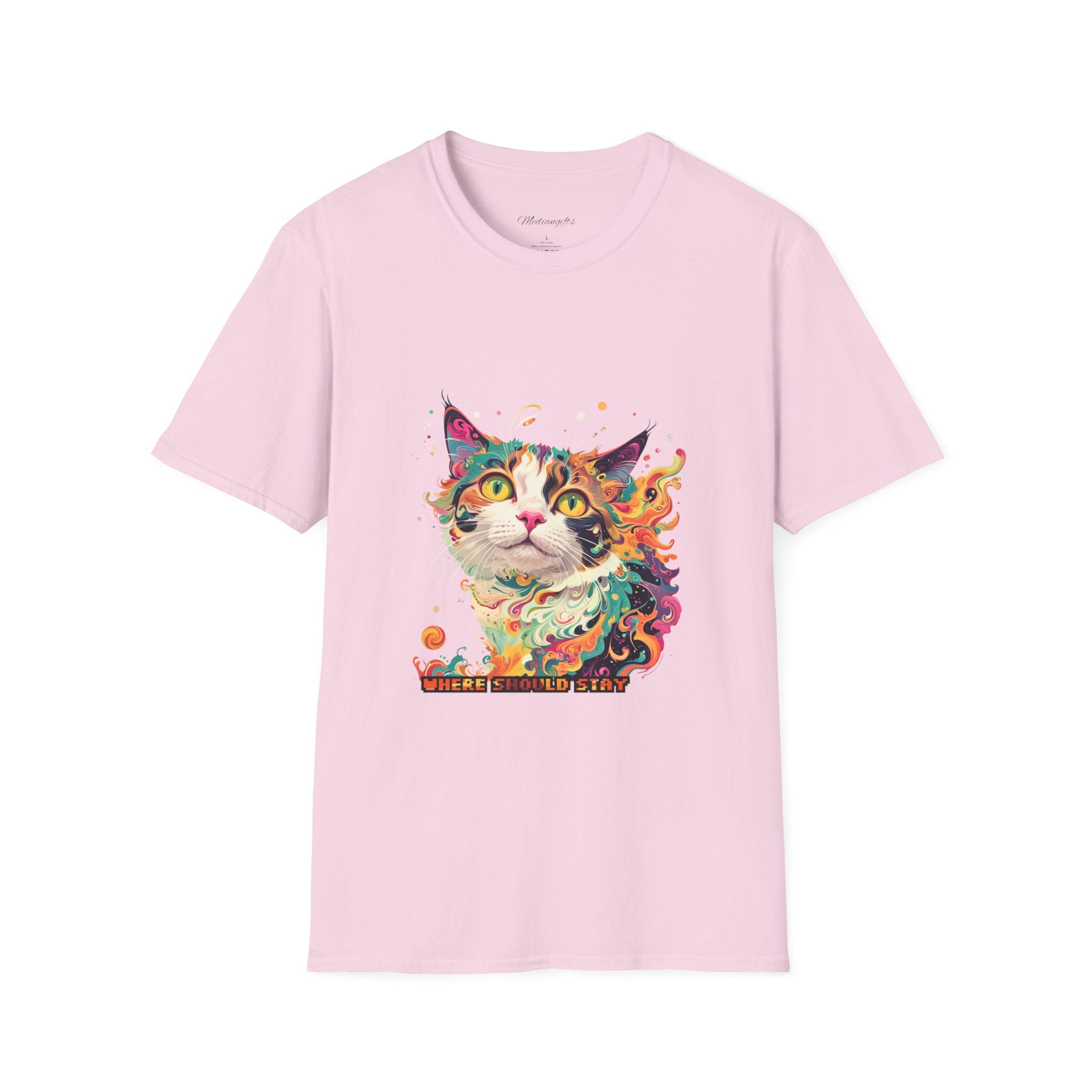 Custom T-Shirt,Psychedelic Style,Unisex Softstyle T-Shirt,Oversize,Comfort Colors,Personalized Customization.